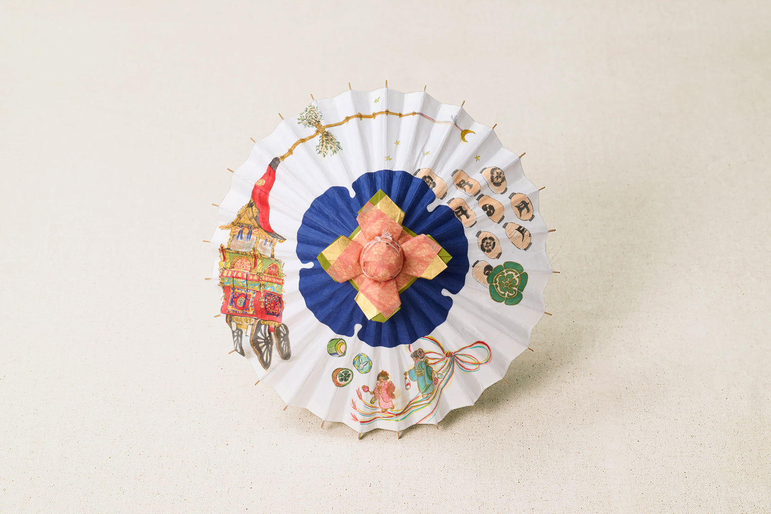 彩飾傘「月鉾」