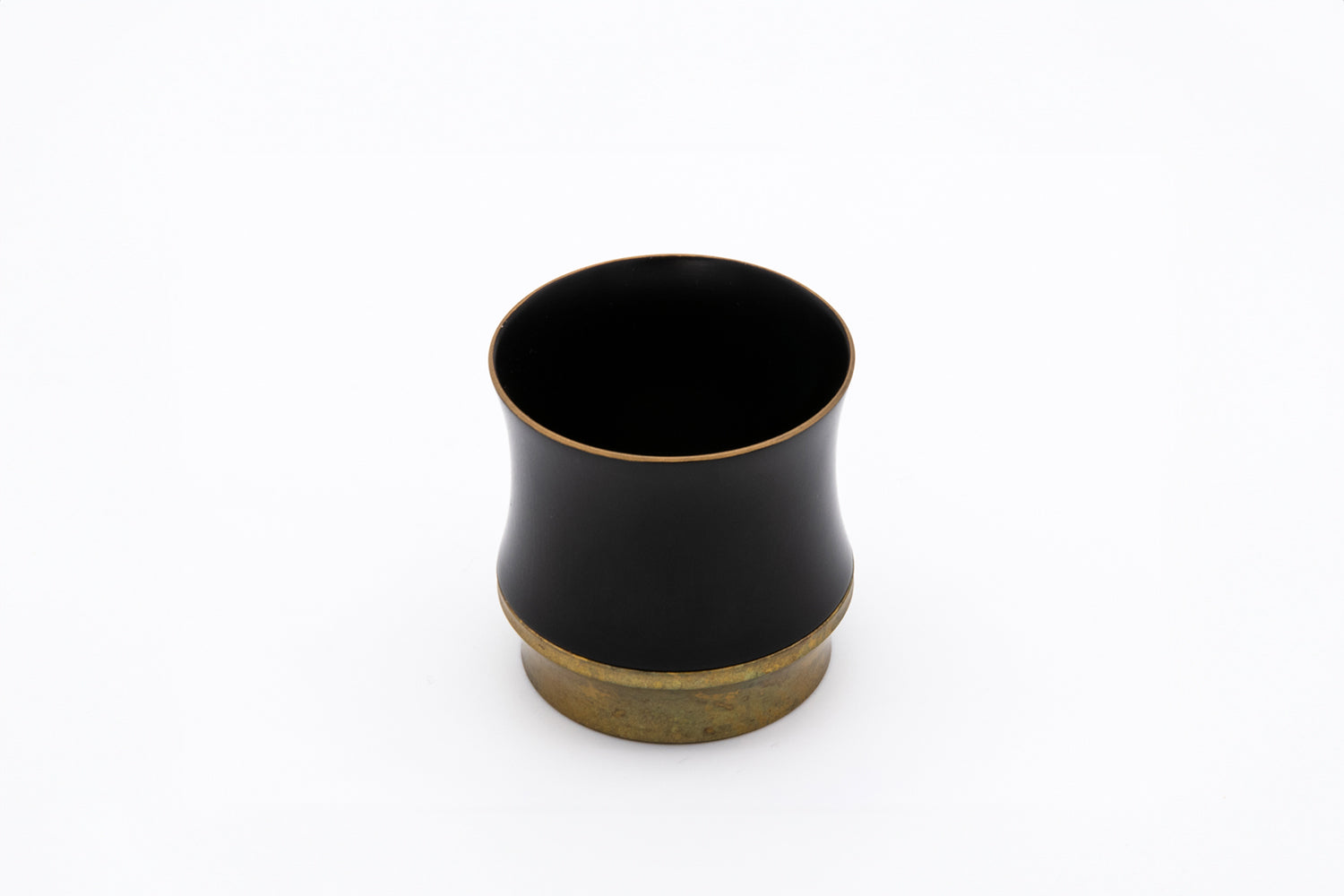 【KISEN】Guinomi Sake Cup BAMBOO SHORT Kurourushi