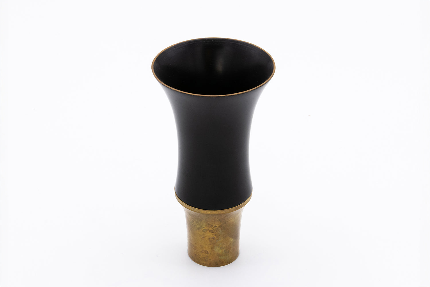 【KISEN】Guinomi Sake Cup BAMBOO TALL Kurourushi