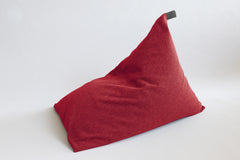 〈Daitou Shingu Kogyo〉tetra - CHENILLE Beanbag Lounge Chair, Big Size