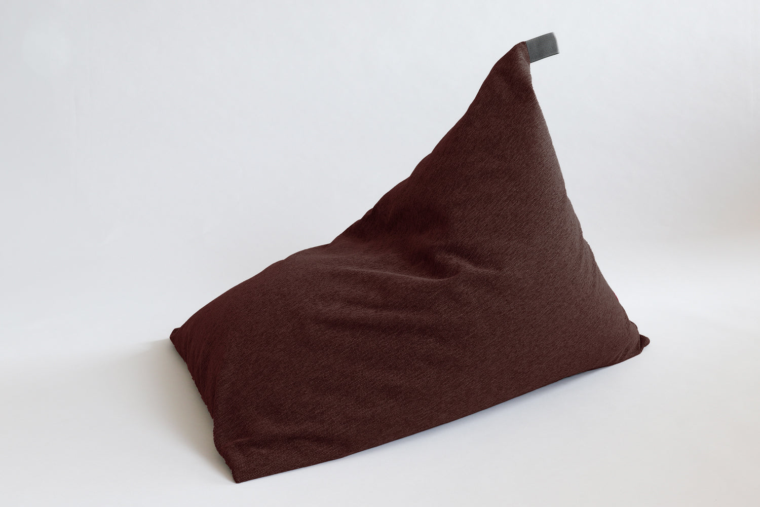 〈Daitou Shingu Kogyo〉tetra - CHENILLE Beanbag Lounge Chair, Big Size