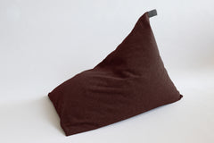 〈Daitou Shingu Kogyo〉tetra - CHENILLE Beanbag Lounge Chair, Big Size