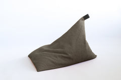 〈Daitou Shingu Kogyo〉tetra - CHENILLE Beanbag Lounge Chair, Regular Size