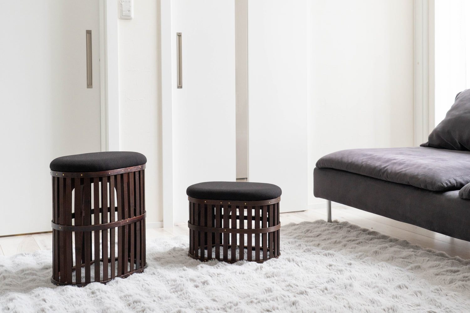 <Takematsu Shoten> BIWA Low Stool
