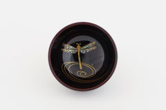 〈輪島塗〉酒杯 總溜 (ぐい呑み 総溜)