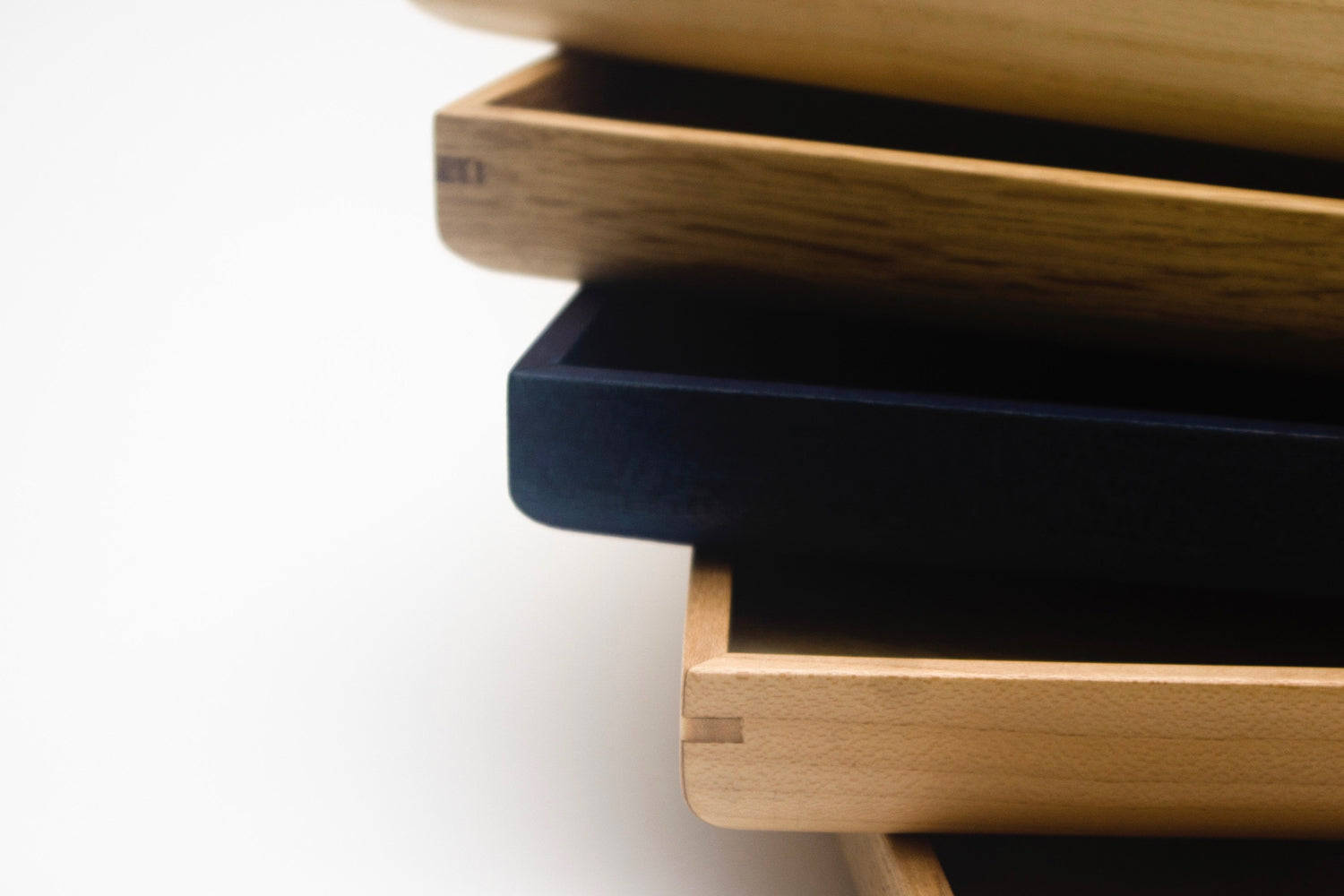 Rectangle RAYS TRAY Ebony