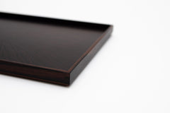 Rectangle RAYS TRAY Ebony