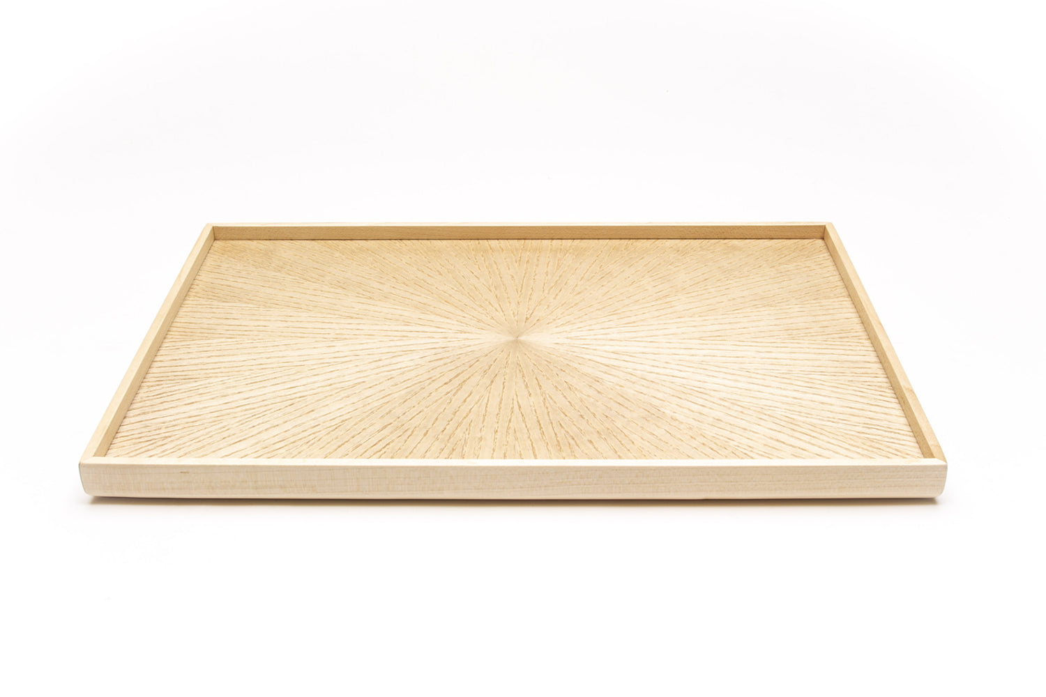 Rectangle RAYS TRAY White Ash