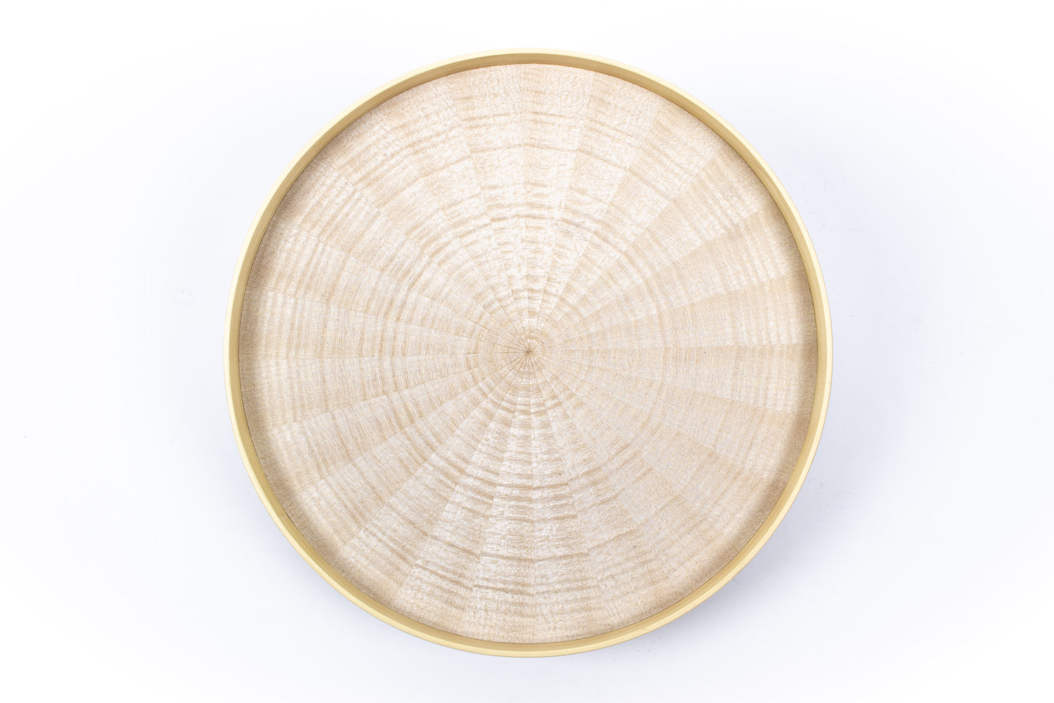 Round RAYS TRAY S White Sycamore