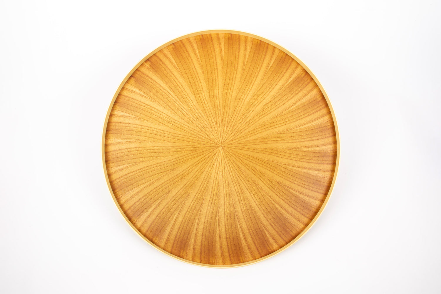 Round RAYS TRAY L Keyaki