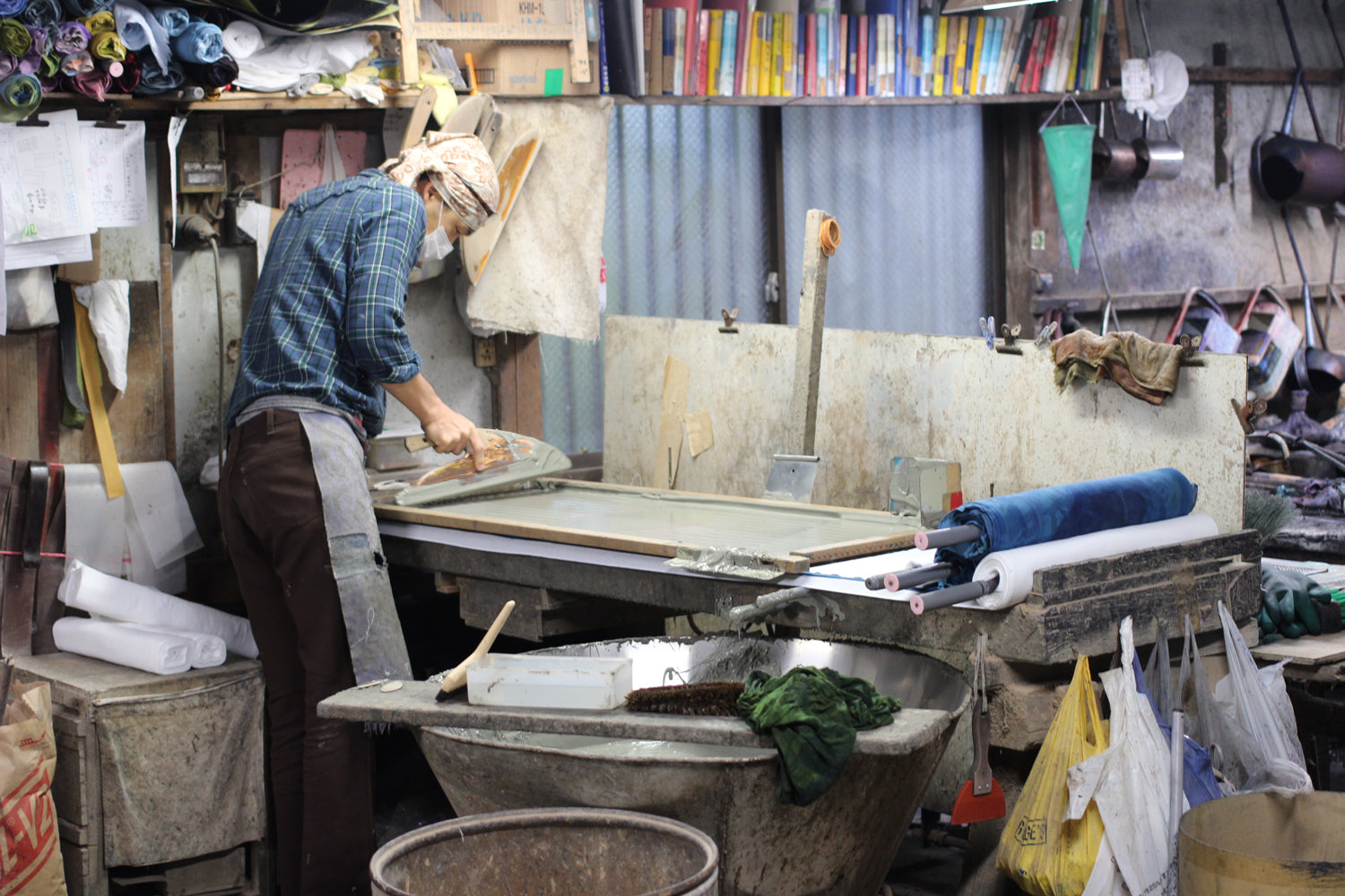 伝統技法が描く、江戸の色彩｜丸久商店・斉藤 美紗子〈東京注染〉