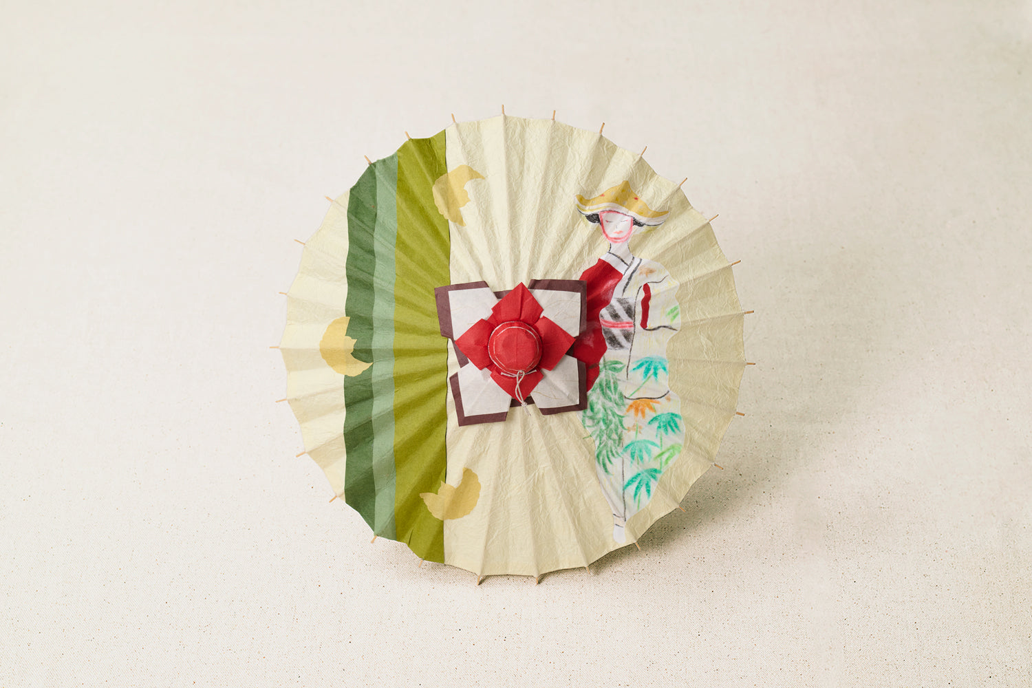 飾傘「雀舞」