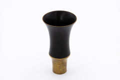 【KISEN】Guinomi Sake Cup　BAMBOO TALL Kurourushi