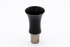 【KISEN】Guinomi Sake Cup　BAMBOO TALL Kurourushi