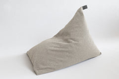 〈Daitou Shingu Kogyo〉tetra - CHENILLE Beanbag Lounge Chair, Big Size