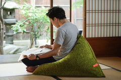 〈大東寝具工業〉tetra KOKE レギュラーサイズ ビーズクッション座椅子