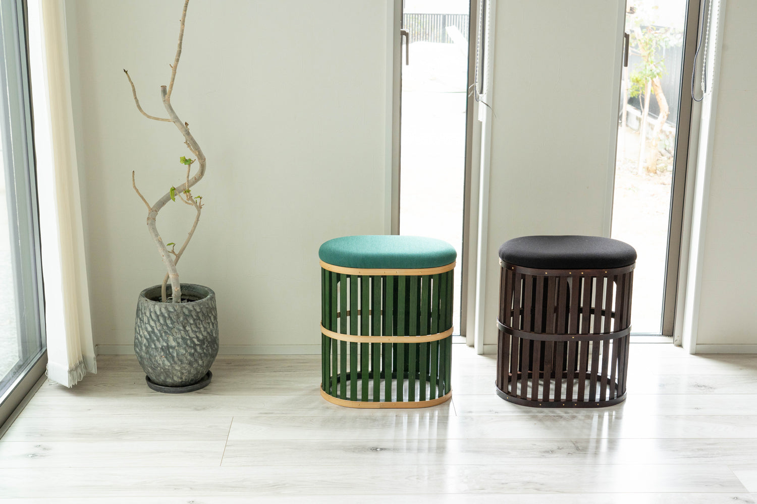 〈竹松商店〉BIWA Stool