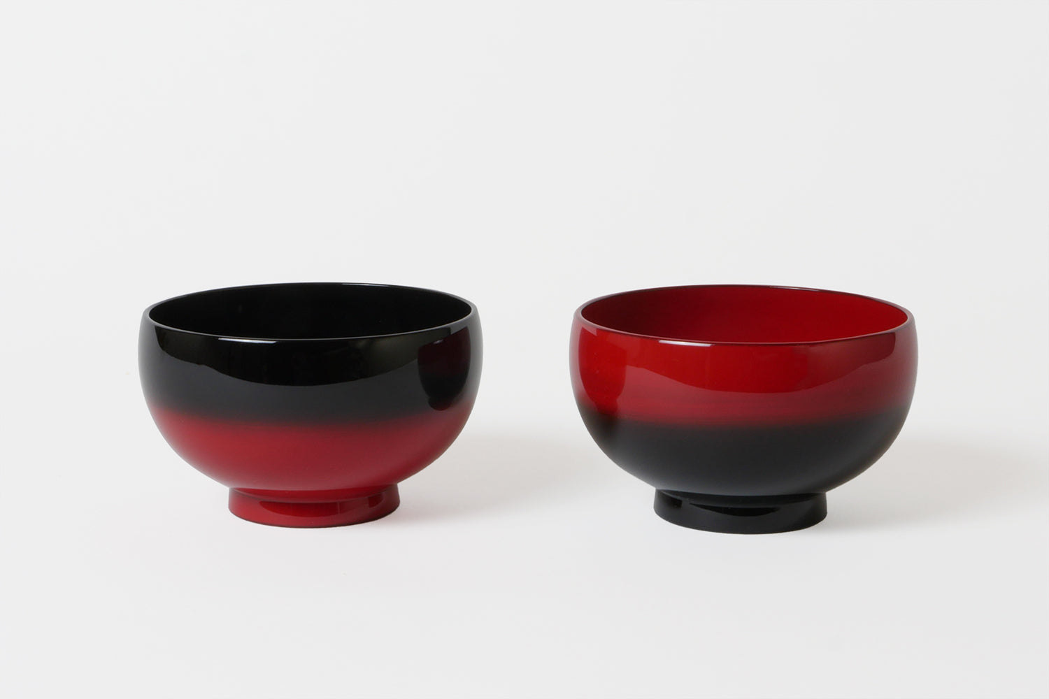 〈Wajima Lacquerware〉 Bowl with Gradient Lacquer Finish