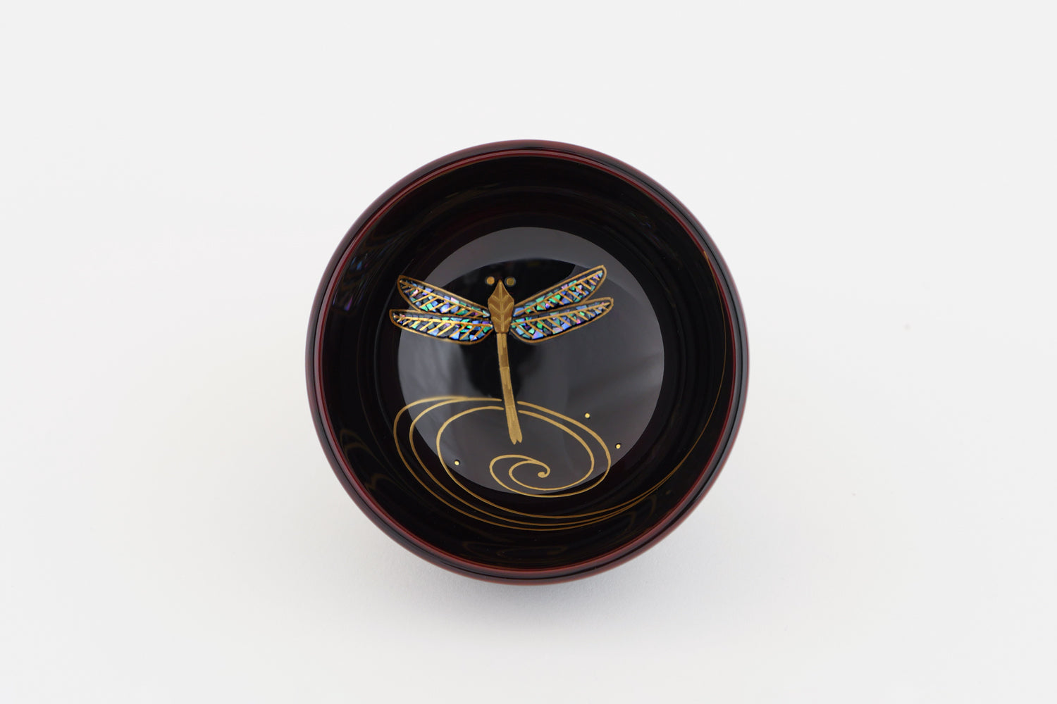 〈Wajima Lacquerware〉Guinomi Sake Cup Sou-Tame