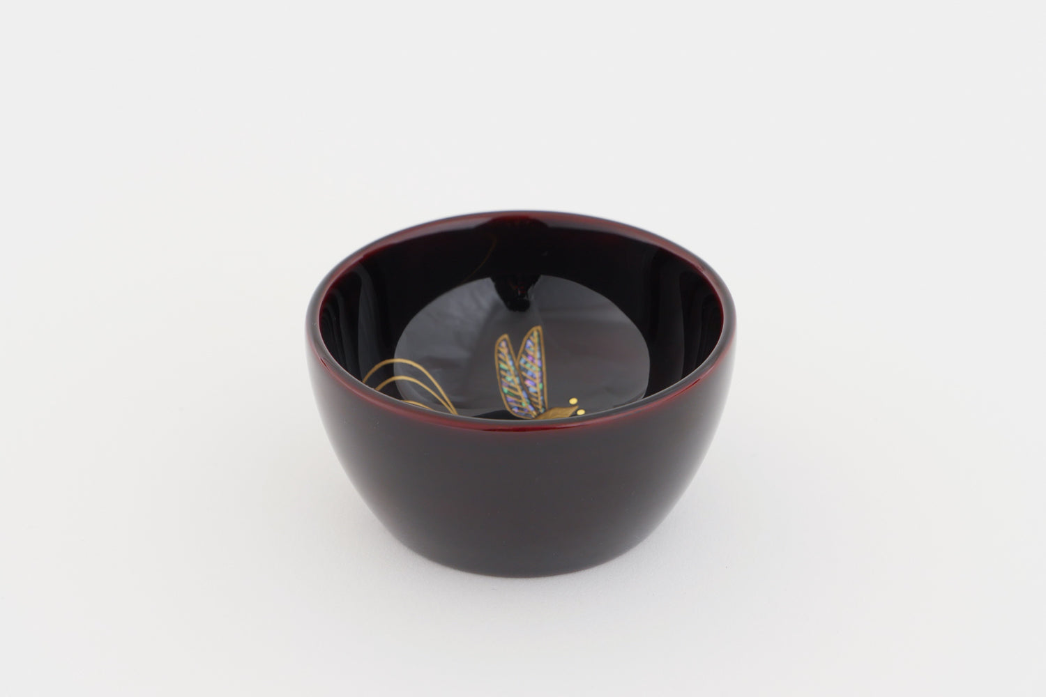 〈Wajima Lacquerware〉Guinomi Sake Cup Sou-Tame