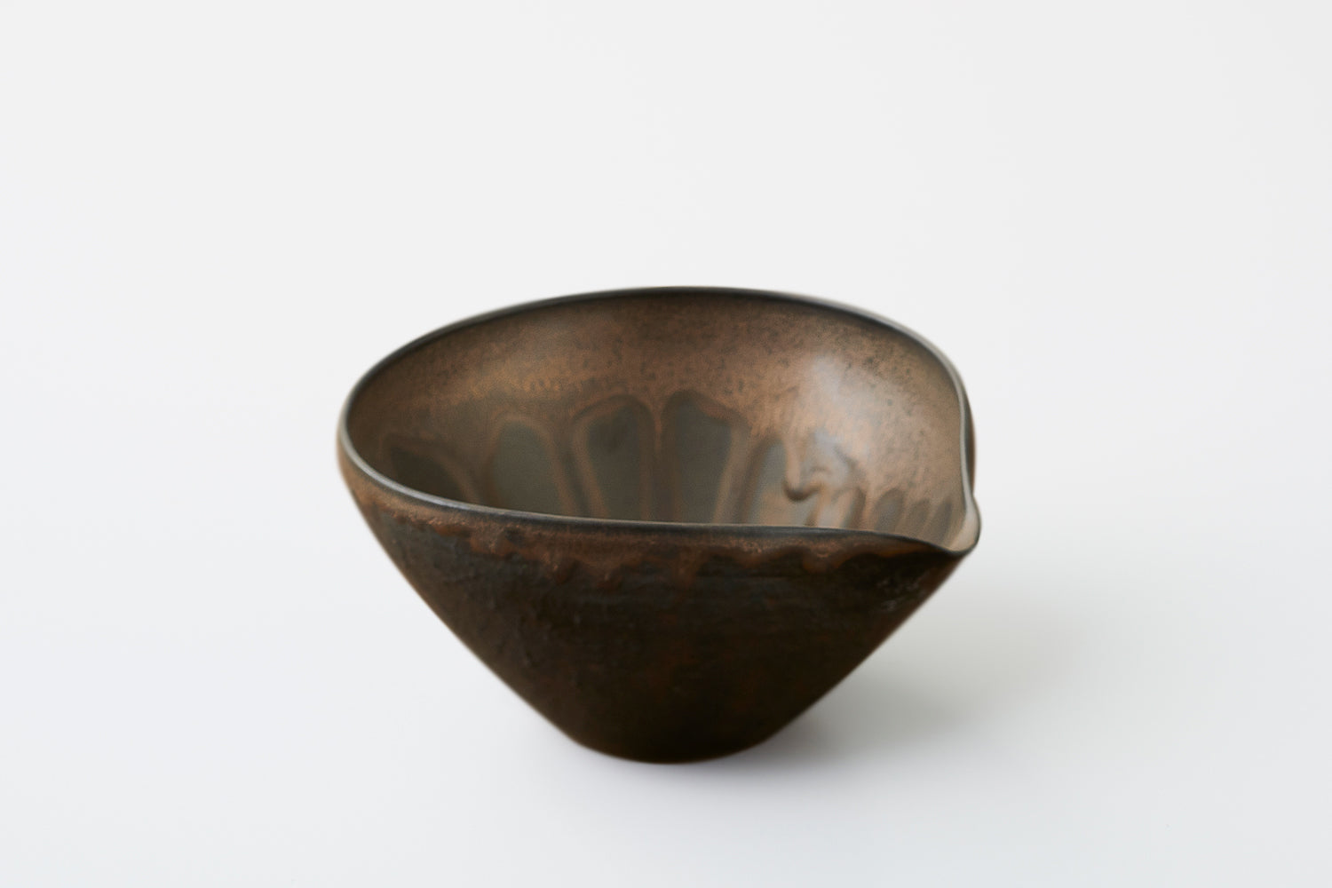 <K+> RUST BLACK YUSAMASHI JAR (Small)