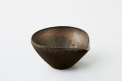 〈=K+〉RUST BLACK YUSAMASHI JAR (Large)