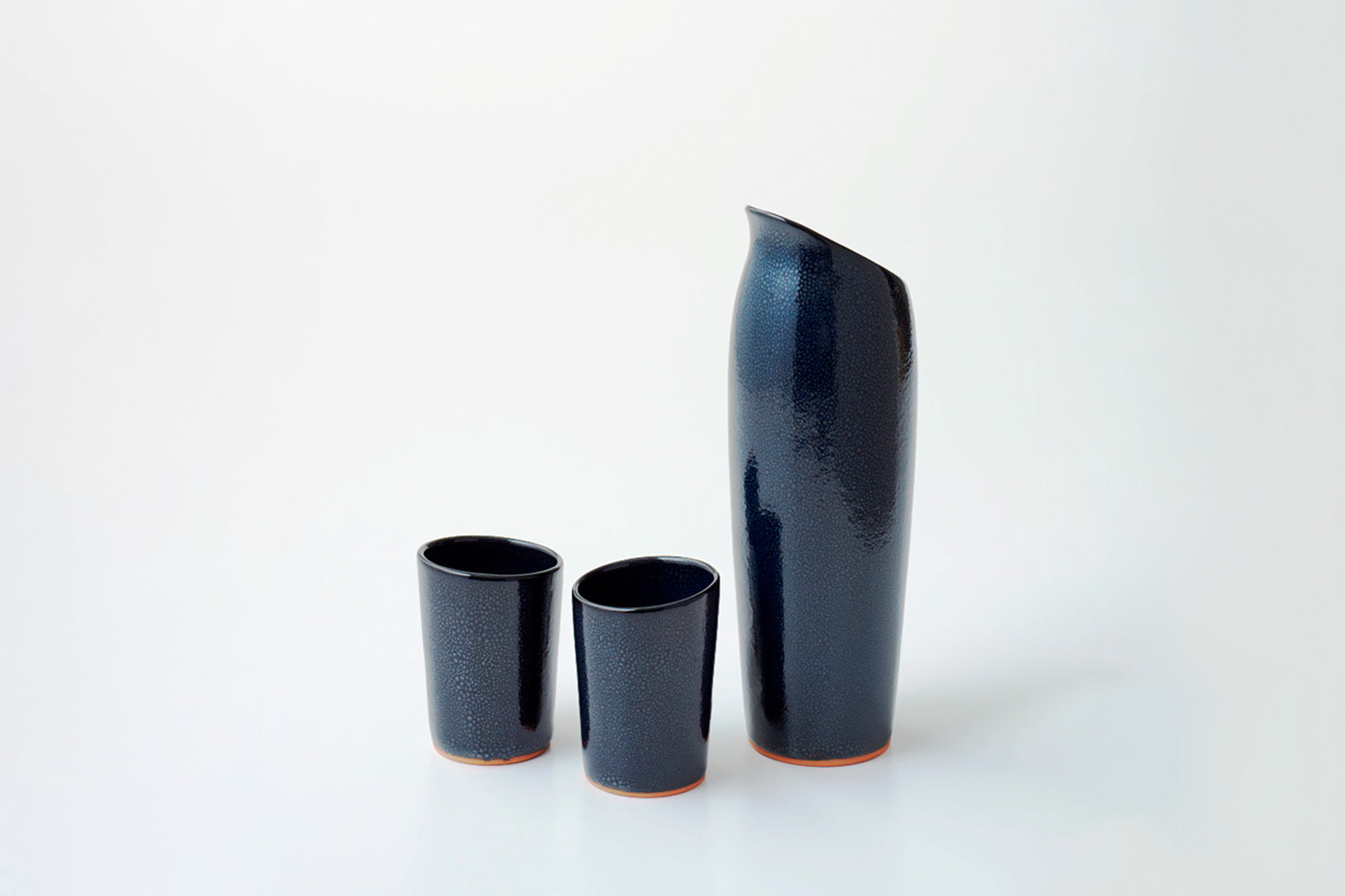 〈=K+〉YUTEKI TENMOKU ITTACHI SAKE SET - BLACK