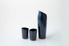〈=K+〉YUTEKI TENMOKU ITTACHI SAKE SET - BLACK