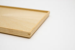 Rectangle RAYS TRAY White Ash