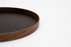 Round RAYS TRAY S Ebony