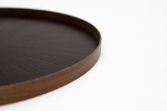 Round RaysTray L Ebony