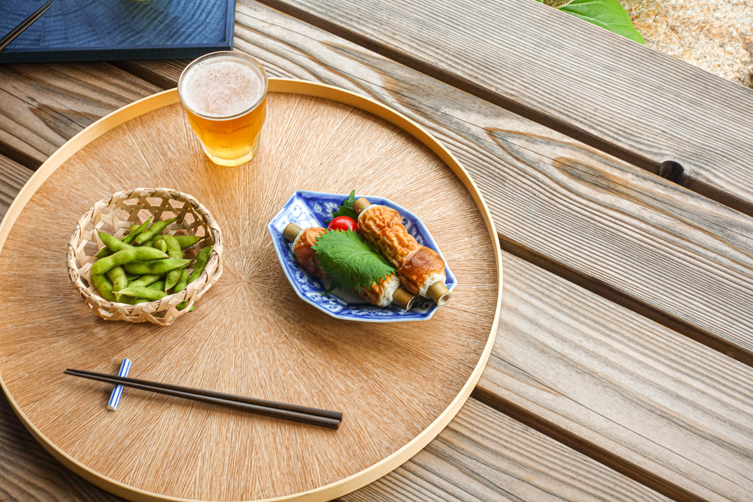 Round RAYS TRAY L Tamo