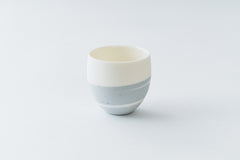 〈UZANYOU〉TRANSLUCENT SERIES MARBLE TEACUP   (BLUE)
